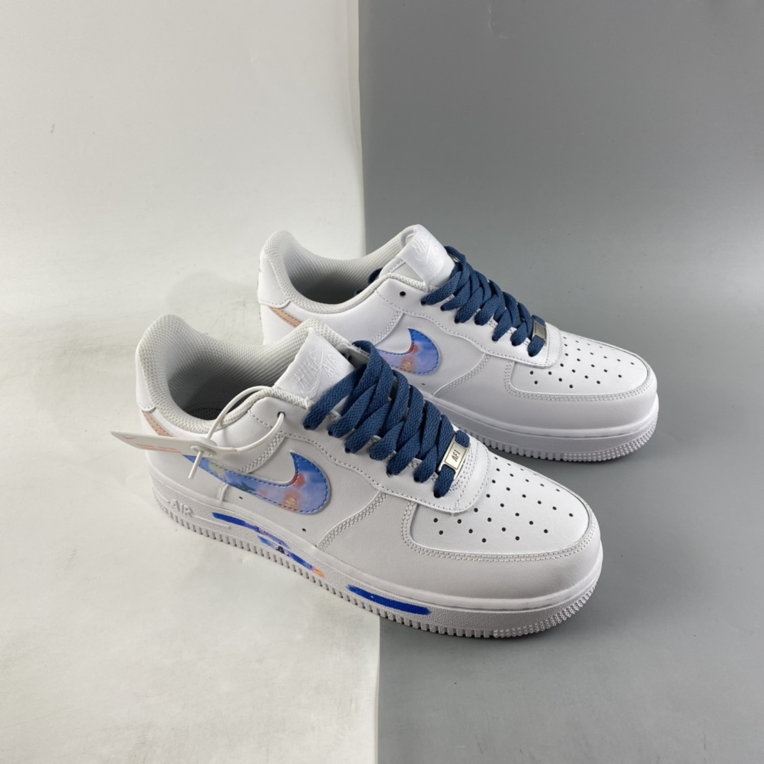 P200  NIKE Air Force 1’07 Lx 彩绘涂鸦 空军一号低帮板鞋 DD8959-100