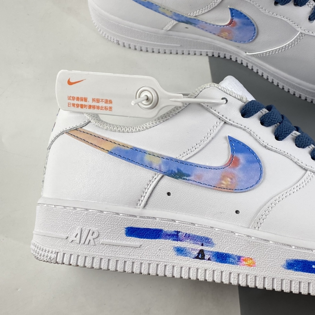 P200  NIKE Air Force 1’07 Lx 彩绘涂鸦 空军一号低帮板鞋 DD8959-100