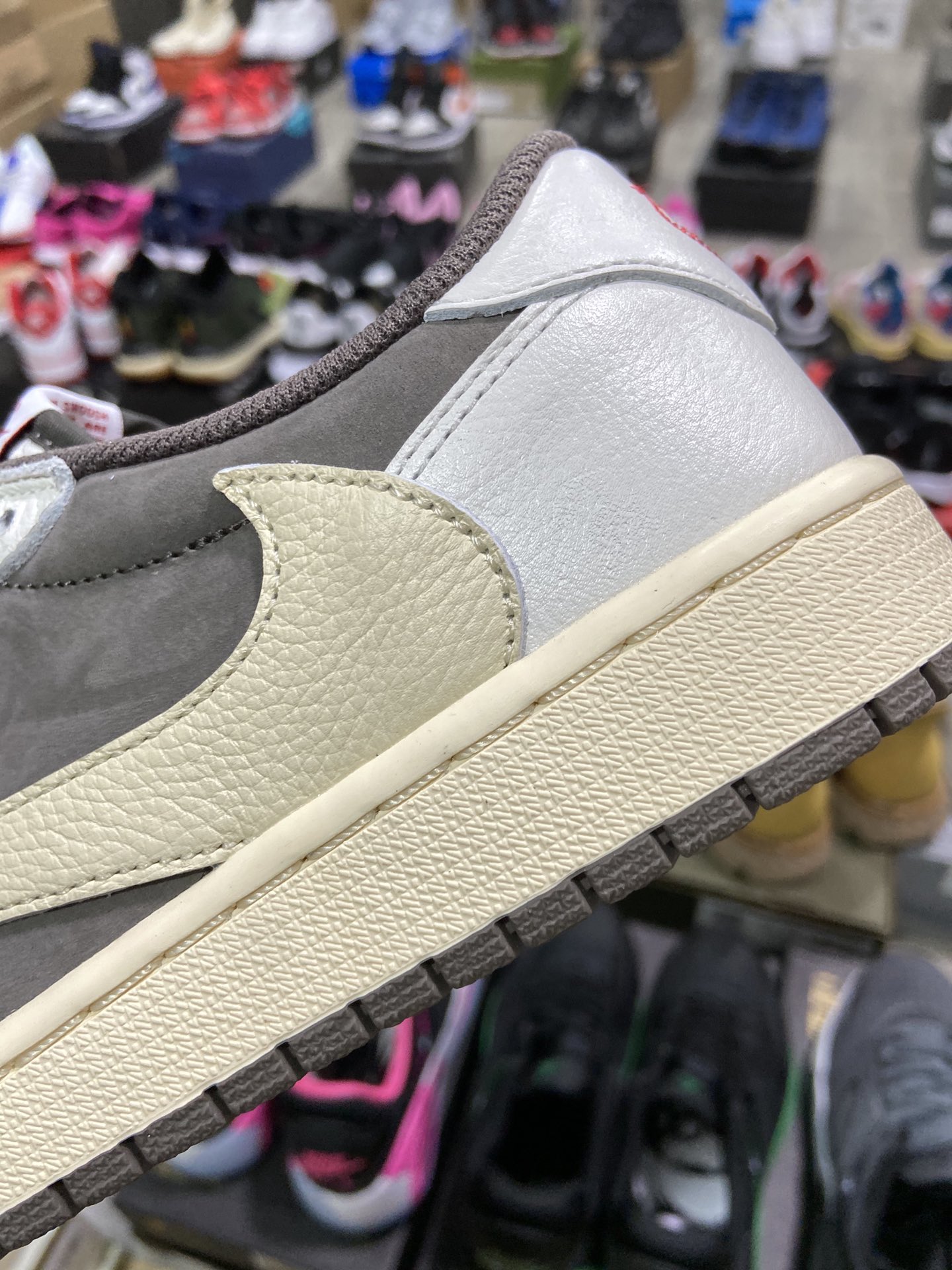 480纯原 乔丹Travis Scott x Nike Air Jordan 1 Low OGReverse MochaAJ1 DM7866-162