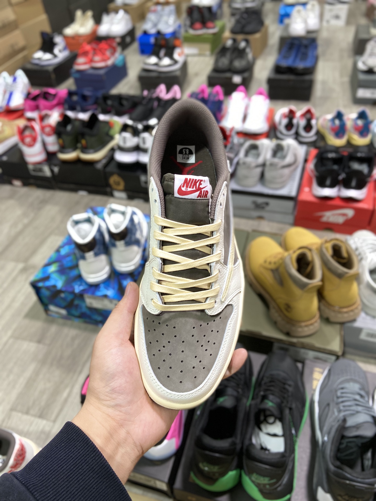 480纯原 乔丹Travis Scott x Nike Air Jordan 1 Low OGReverse MochaAJ1 DM7866-162