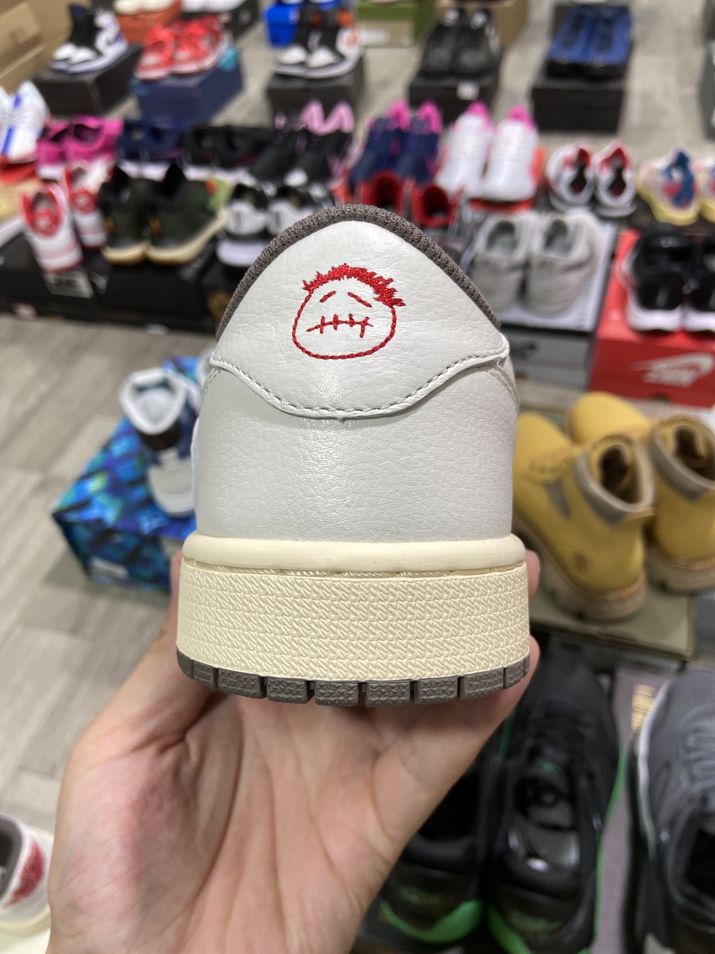 480纯原 乔丹Travis Scott x Nike Air Jordan 1 Low OGReverse MochaAJ1 DM7866-162