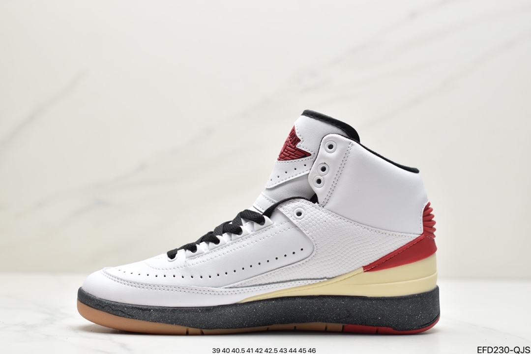 390 纯原Off White x Air Jordan 2 Low SP AJ2 乔2联名款篮球鞋 DJ4375-101