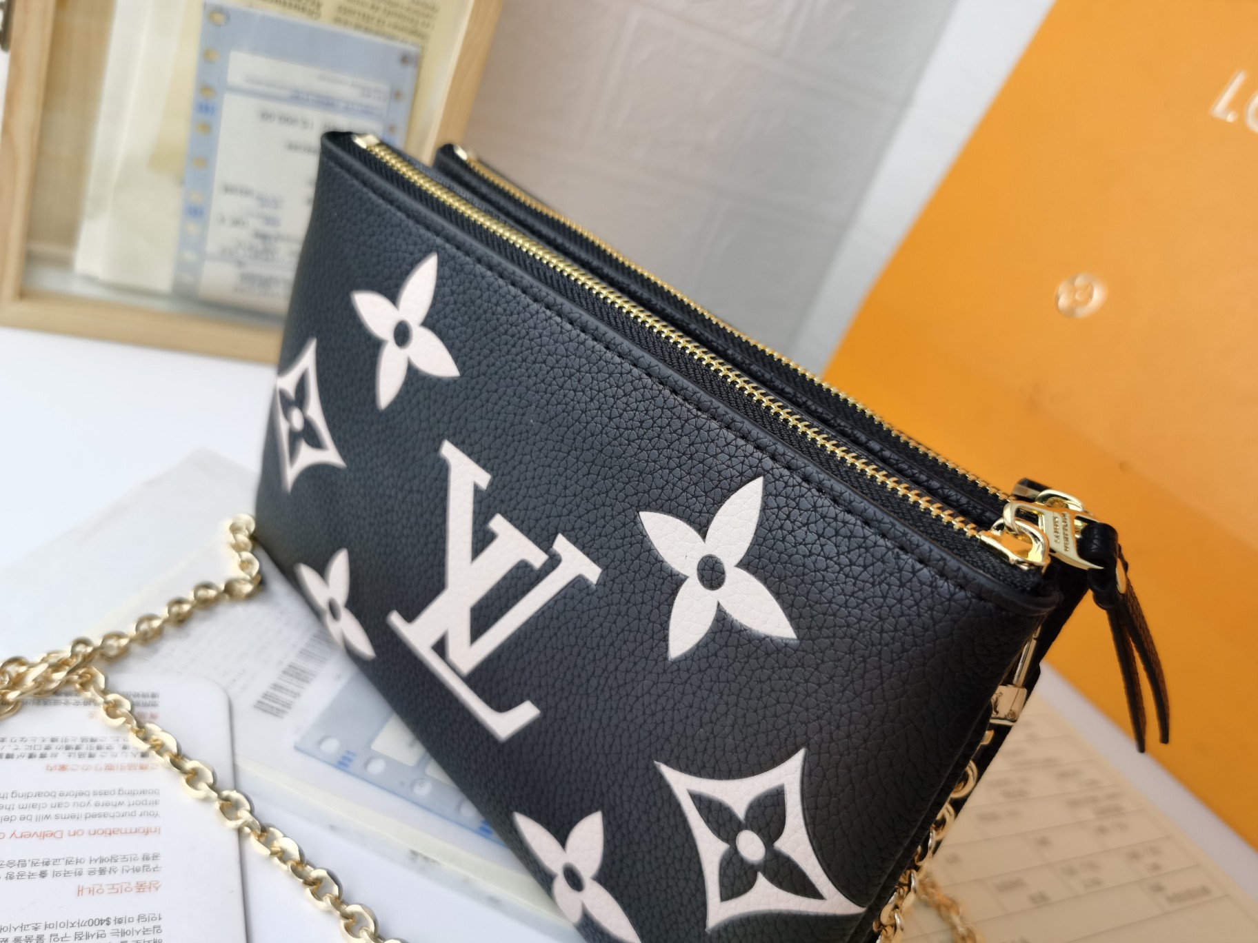 Long Leather Wallet - Side View