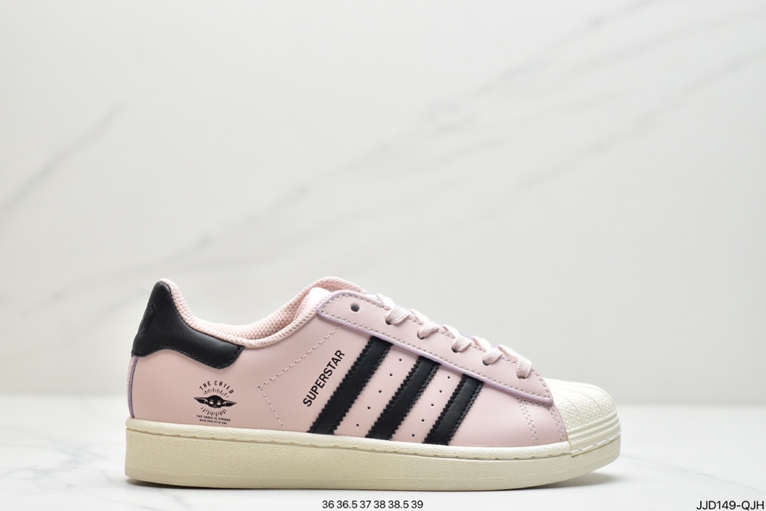 130 阿迪达斯 Adidas Superstar x经典 贝壳头板鞋GZ2753