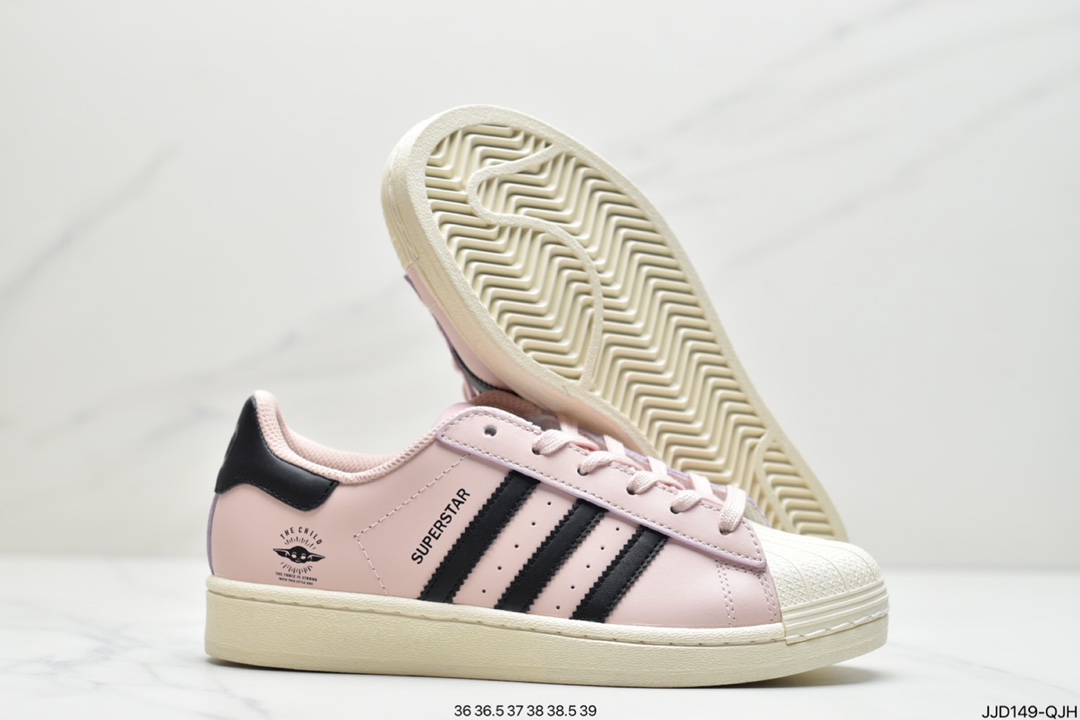 130 阿迪达斯 Adidas Superstar x经典 贝壳头板鞋GZ2753