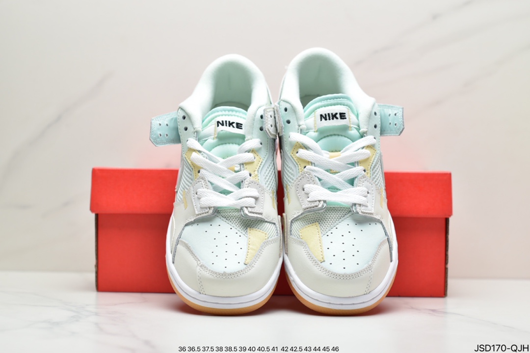 200 耐克Nike Dunk Low Scrap彩色拼接 浅蓝海玻璃 彩色拼接缝合低帮滑板鞋DB0500-100-莆田鞋,莆田鞋货源,高仿鞋,高仿鞋货源,安福档口,莆田高仿鞋,莆田鞋批发,高仿鞋批发,莆田高仿运动鞋,高仿运动鞋,莆田运动鞋 200 耐克Nike Dunk Low Scrap彩色拼接 浅蓝海玻璃 彩色拼接缝合低帮滑板鞋DB0500-100
