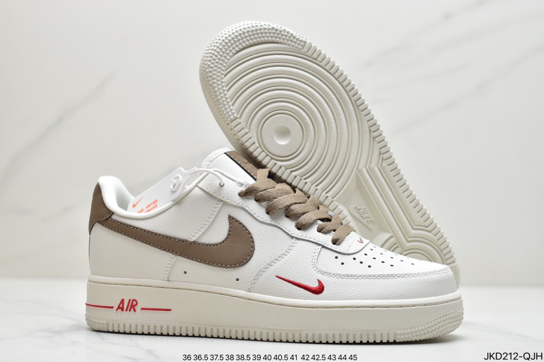 160 耐克AIR FORCE 1 MID 3M 白黑勾海外官方发售配色CJ0952-100