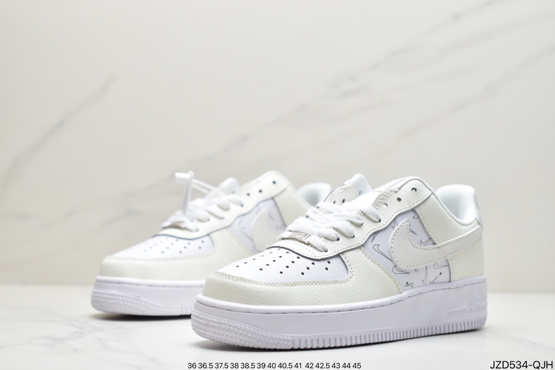 140 耐克Nike Air Force 1 Low  空军一号低帮百搭休闲运动板鞋315122-111