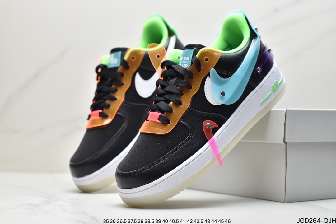 180 Nike Air Force 1 Low 电玩夜光 DO7085-011