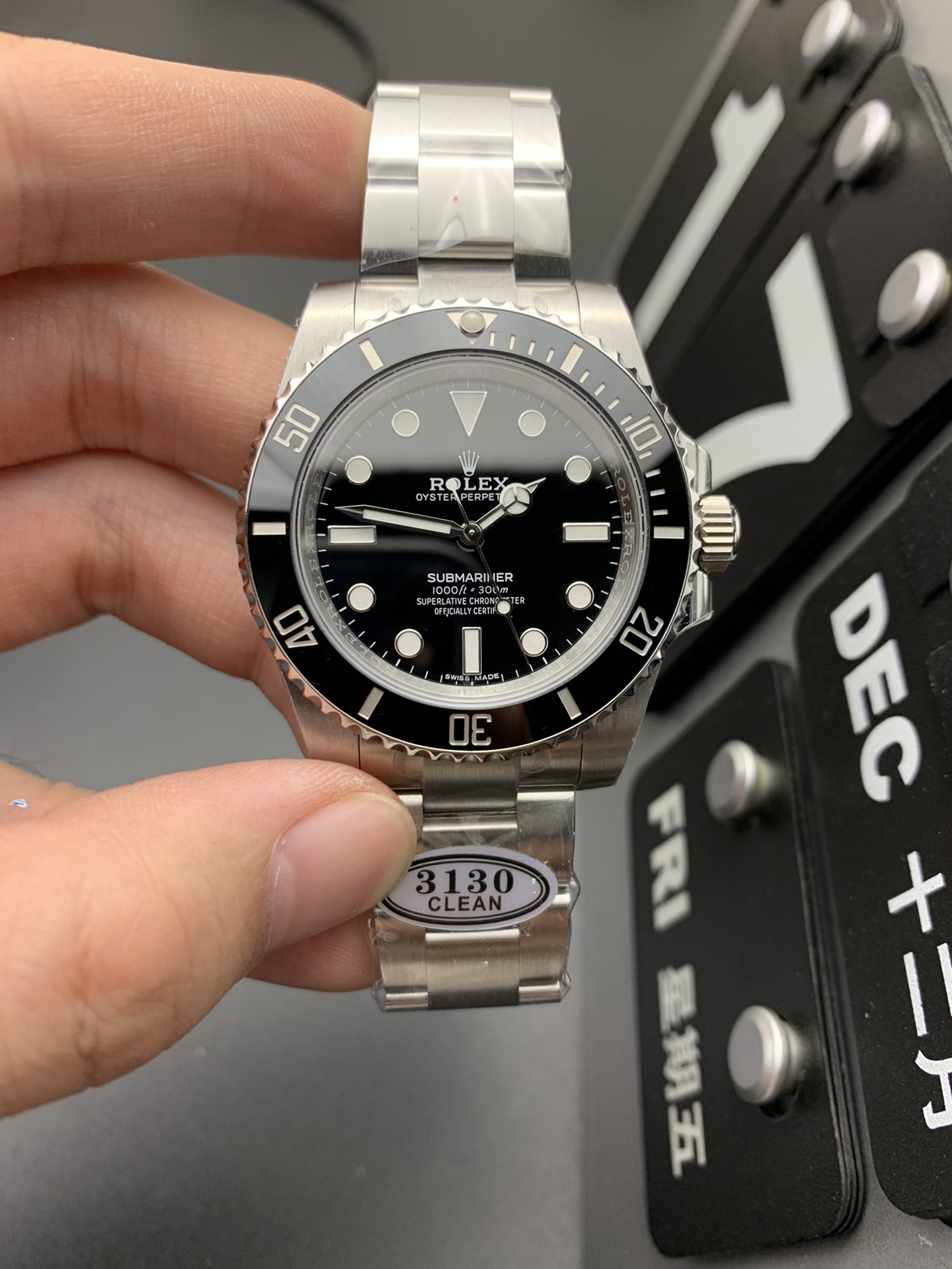 Rolex 3130无历黑鬼