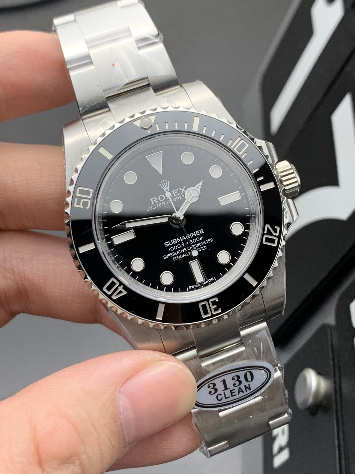 Rolex 3130无历黑鬼
