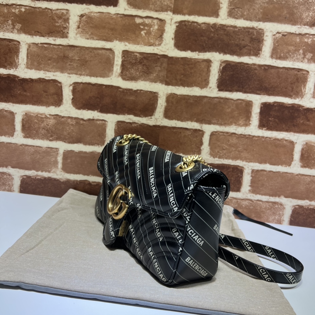 GUCCI古驰The Hacker Project系列GG Marmont小号手袋443497