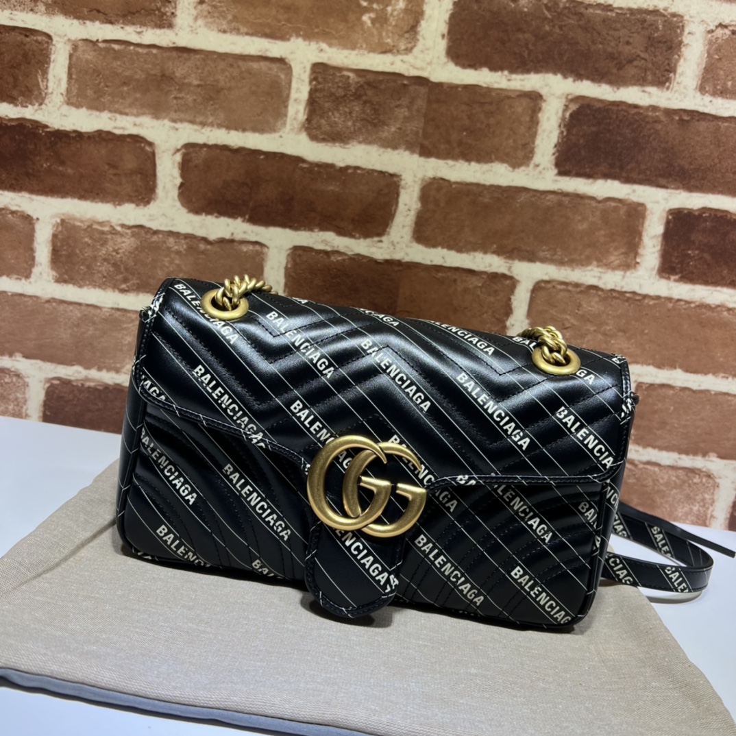 GUCCI古驰The Hacker Project系列GG Marmont小号手袋443497