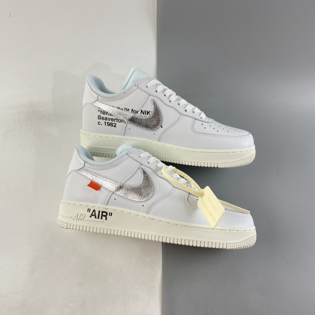 P320  Off-White X NIKE Air Force 1 OW联名空军一号低帮 AO4297-100