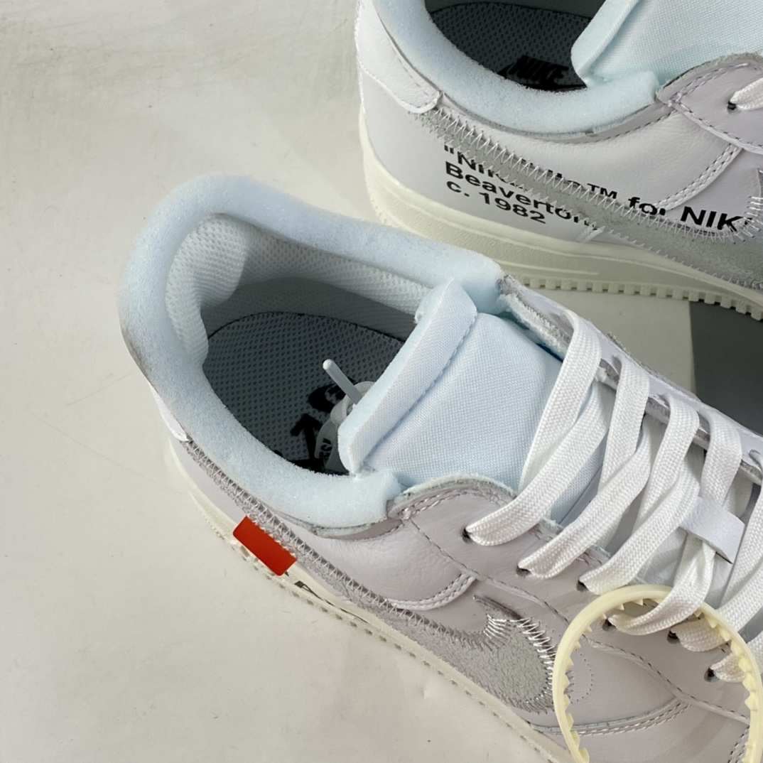 P320  Off-White X NIKE Air Force 1 OW联名空军一号低帮 AO4297-100
