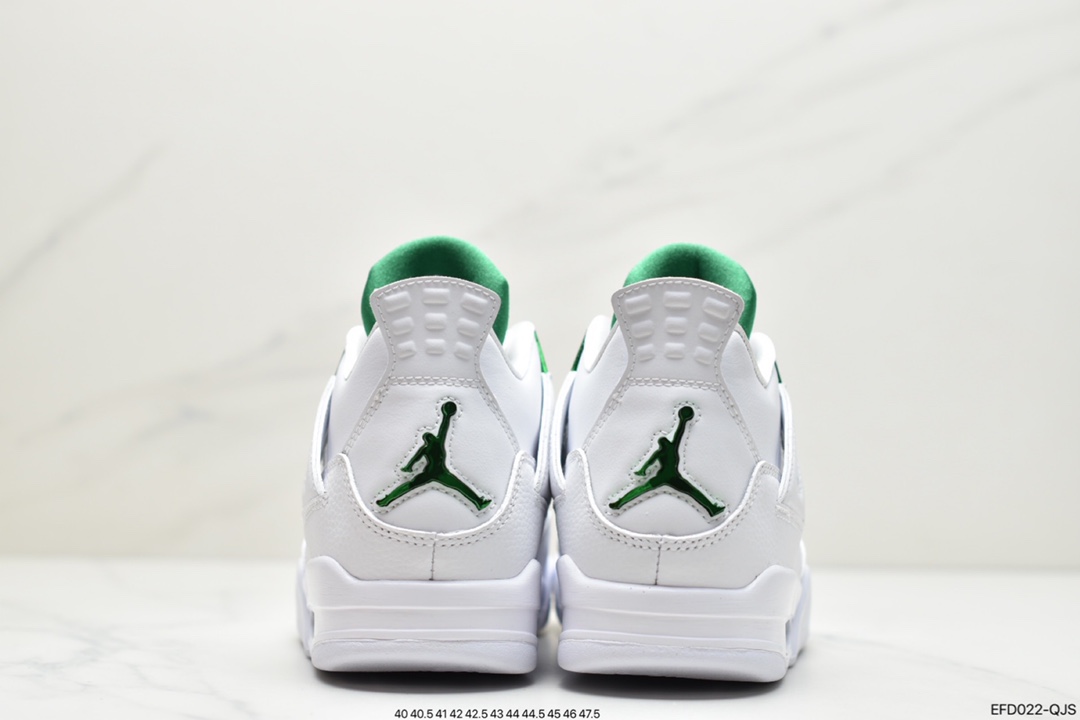 390 Air Jordan 4 “Pine Green”白红 纯白色的鞋头CT8527-113