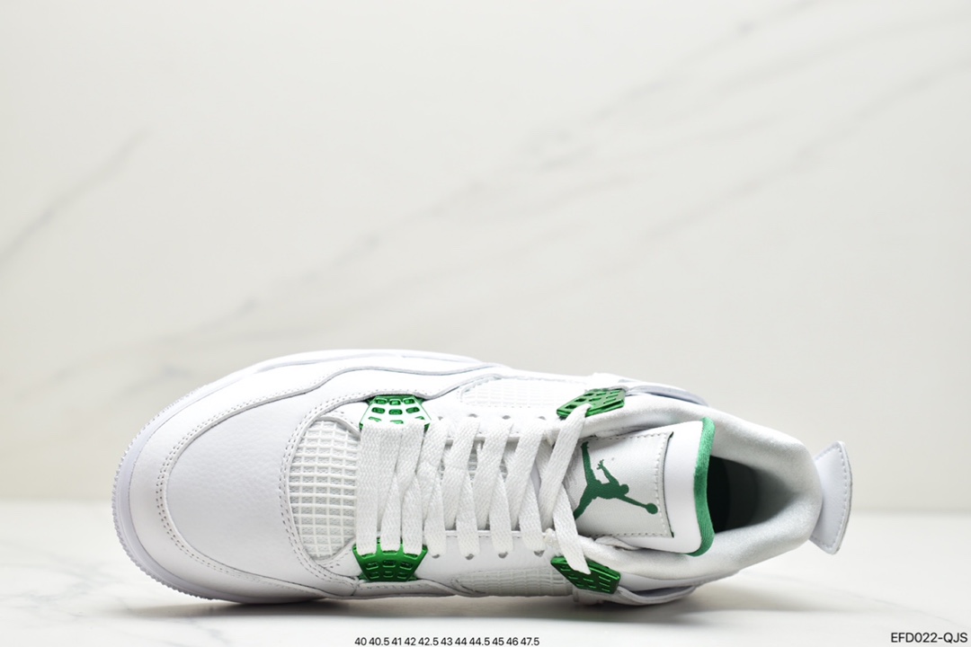390 Air Jordan 4 “Pine Green”白红 纯白色的鞋头CT8527-113