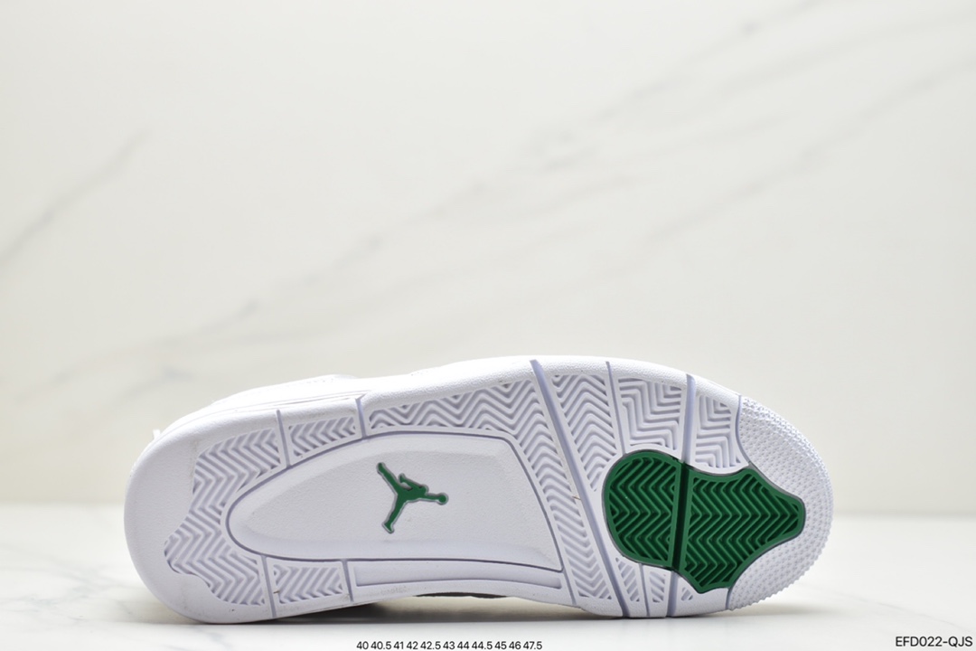 390 Air Jordan 4 “Pine Green”白红 纯白色的鞋头CT8527-113