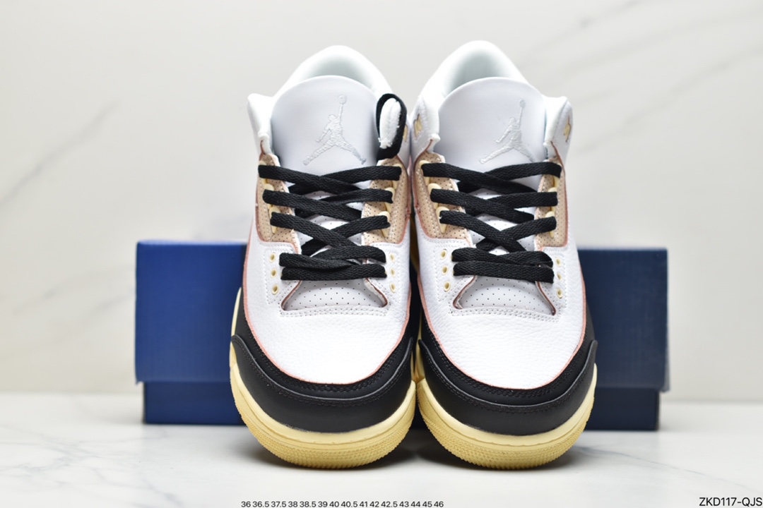 270 Fragment Design x Air Jordan 3 藤原浩闪电联名 AJ3 乔丹3代 aj3 乔3 藤原浩闪电DA3595-100