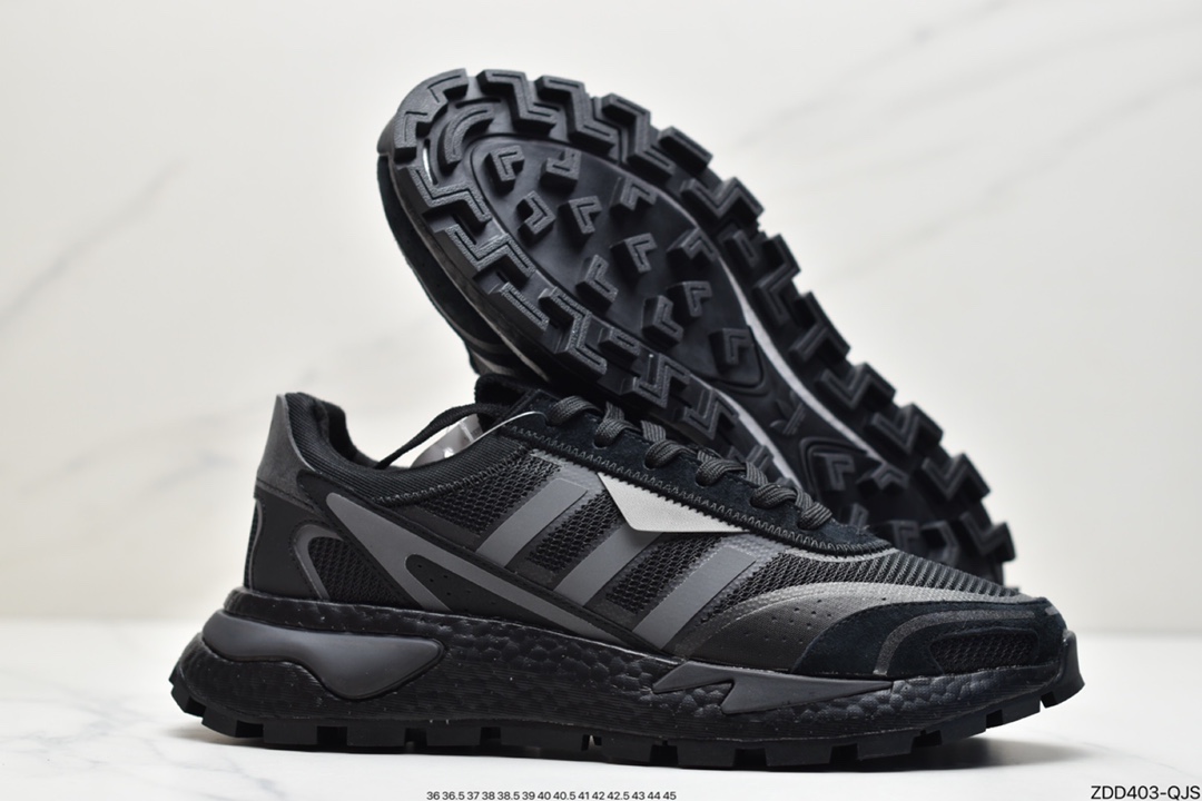 230  Adidas 阿迪达斯RETROPY P9夜行者3代 真爆大底复古跑鞋HO3087