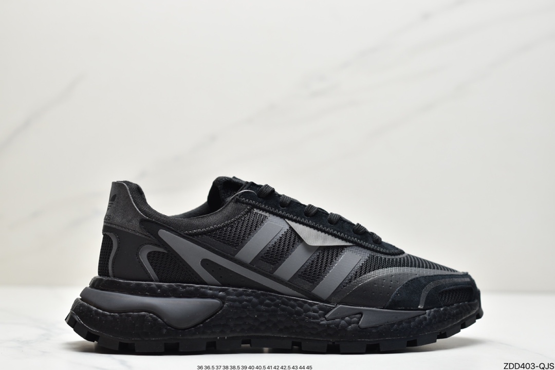 230  Adidas 阿迪达斯RETROPY P9夜行者3代 真爆大底复古跑鞋HO3087