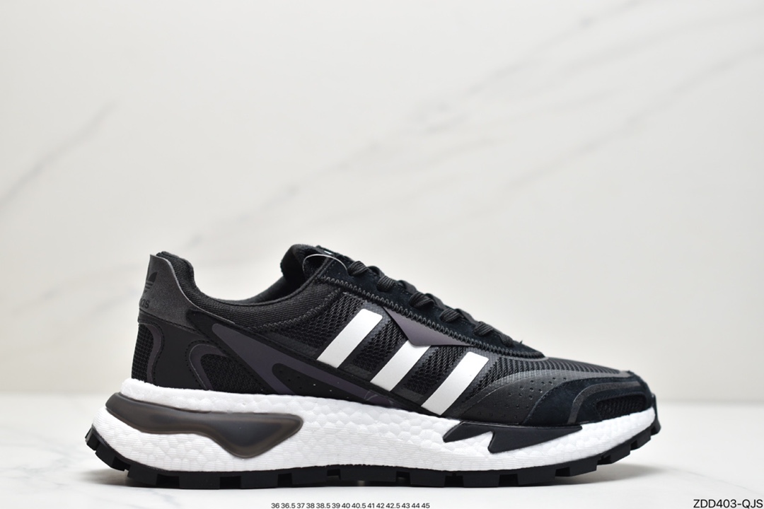 230  Adidas 阿迪达斯RETROPY P9夜行者3代 真爆大底复古跑鞋HO3087