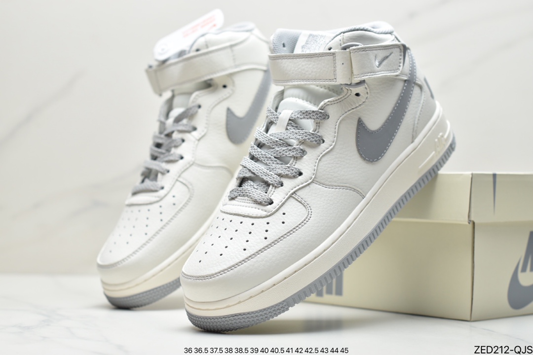 260 耐克Nike Air Force 1 Mid ’07 SU19 AF1 复古运动休闲板鞋AO6617