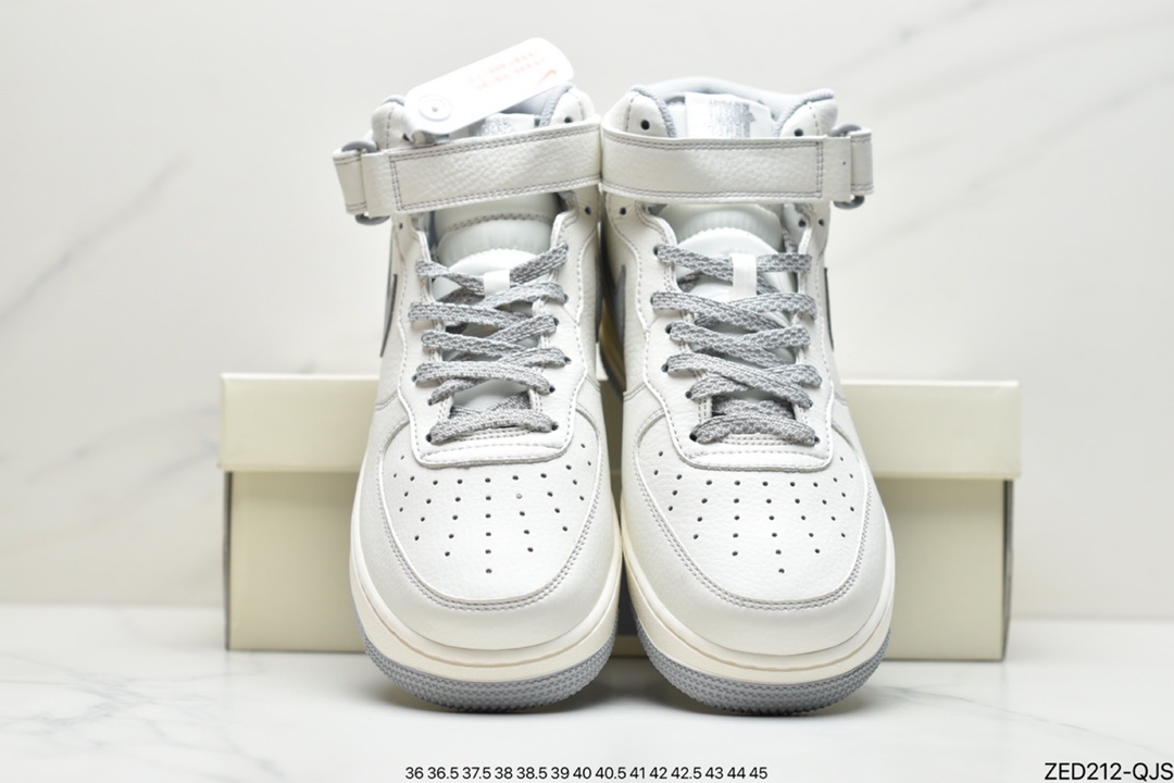 260 耐克Nike Air Force 1 Mid ’07 SU19 AF1 复古运动休闲板鞋AO6617