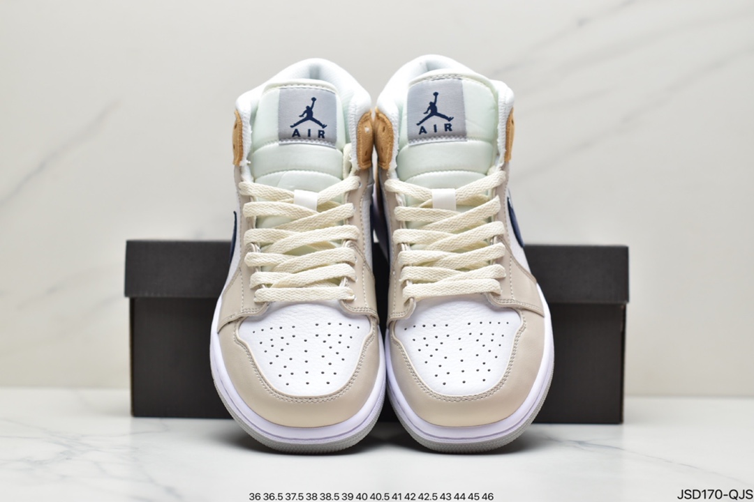 200 Air Jordan 1 Mid AJ1 中帮篮球鞋DC7294-103