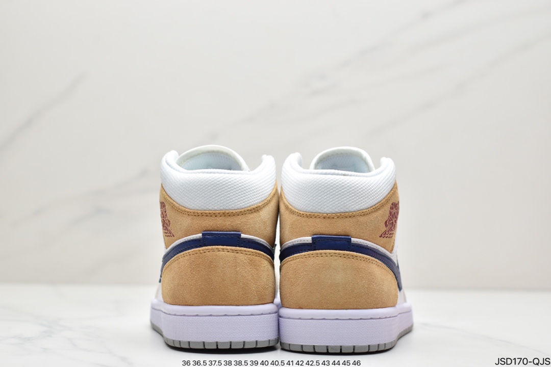 200 Air Jordan 1 Mid AJ1 中帮篮球鞋DC7294-103