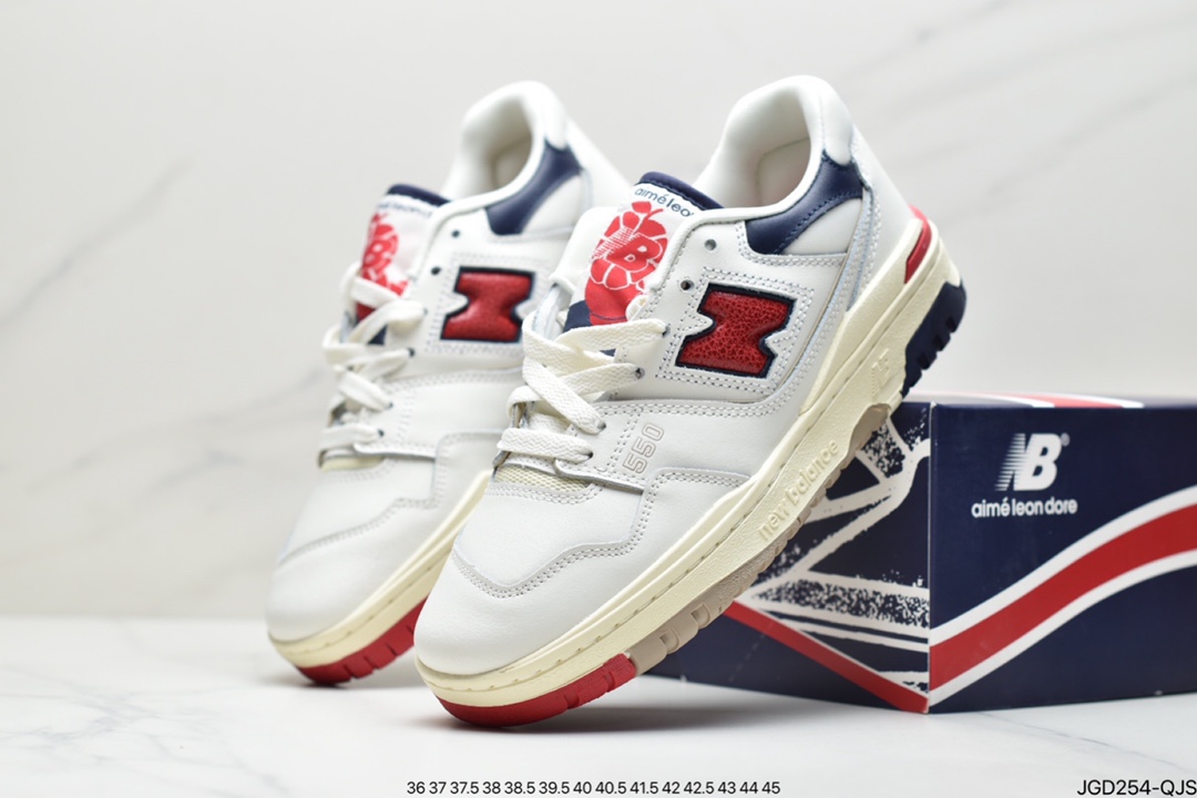 180 NB新百伦New Balance BB550系列经典复古低帮休闲运动篮球板鞋BB550WA1