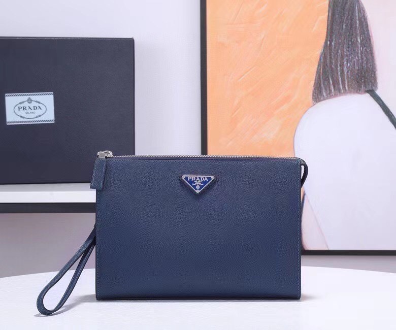Lote 【Con caja original】Bolso de mano para hombre PRADA💼Último modelo de boutique, sincronizado con la web oficial, de…