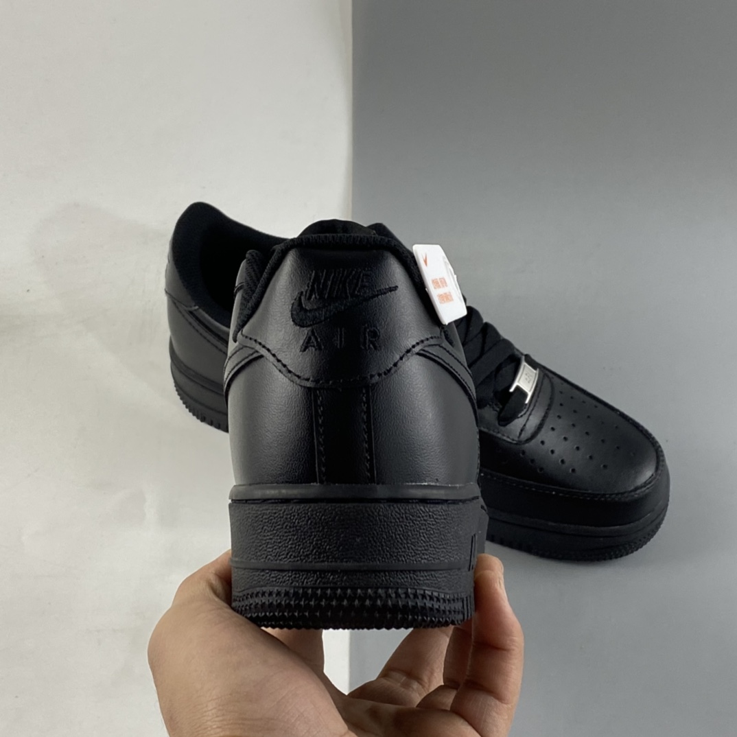 P150  NIKE Air Force 1 ’07 ”全黑” 空军一号低帮休闲运动板鞋 315122-001