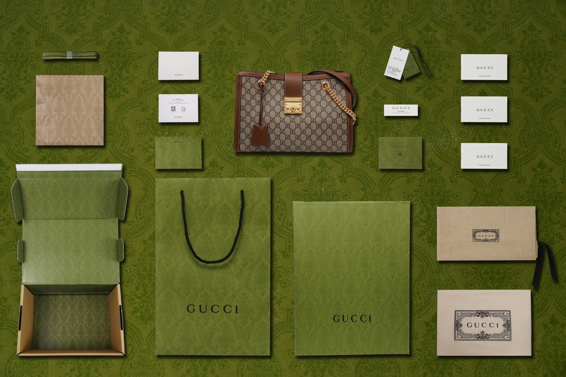 Gucci GG Supreme Borse Crossbody & Borse a Tracolla Beige Marrone Tela