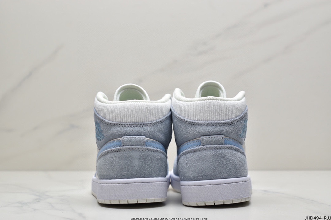 190 Air Jordan 1 Mid ”Obsidian”黑曜石 乔一中邦 554724-174