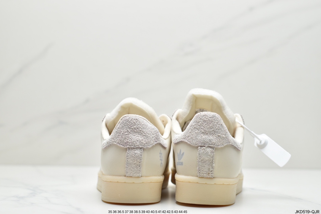 160 Eason x ADIDAS Superstar 陈奕迅联名 侧透白色贝壳头板鞋 FX8116