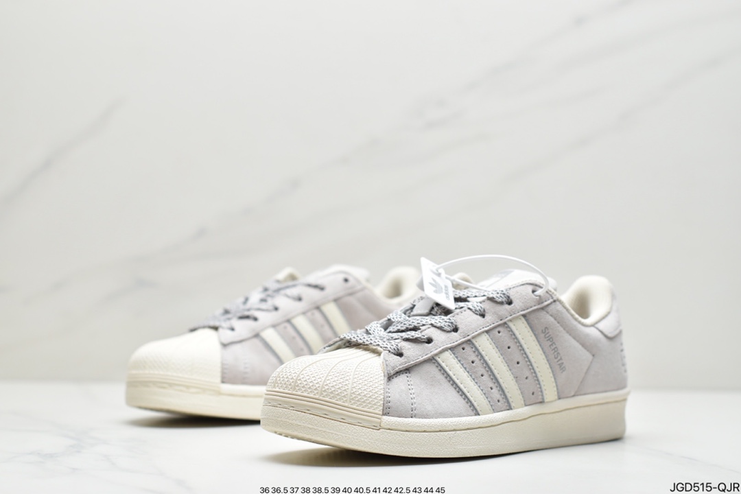 180 Adidas/阿迪达斯 采用拼接式牛培皮革鞋面BS0911