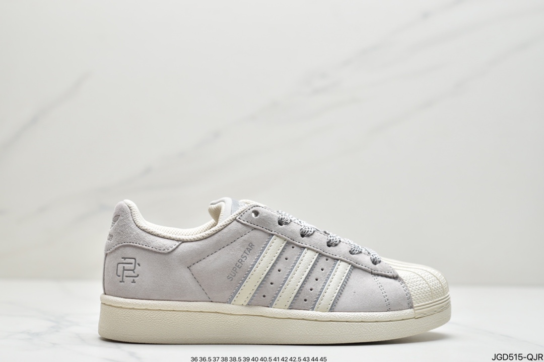 180 Adidas/阿迪达斯 采用拼接式牛培皮革鞋面BS0911