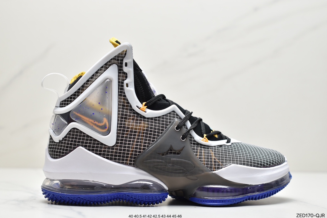 260 耐克NK LeBron 19 黑红詹姆斯总冠军战靴 DC9340-001