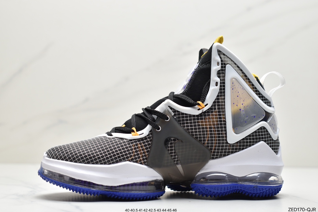 260 耐克NK LeBron 19 黑红詹姆斯总冠军战靴 DC9340-001