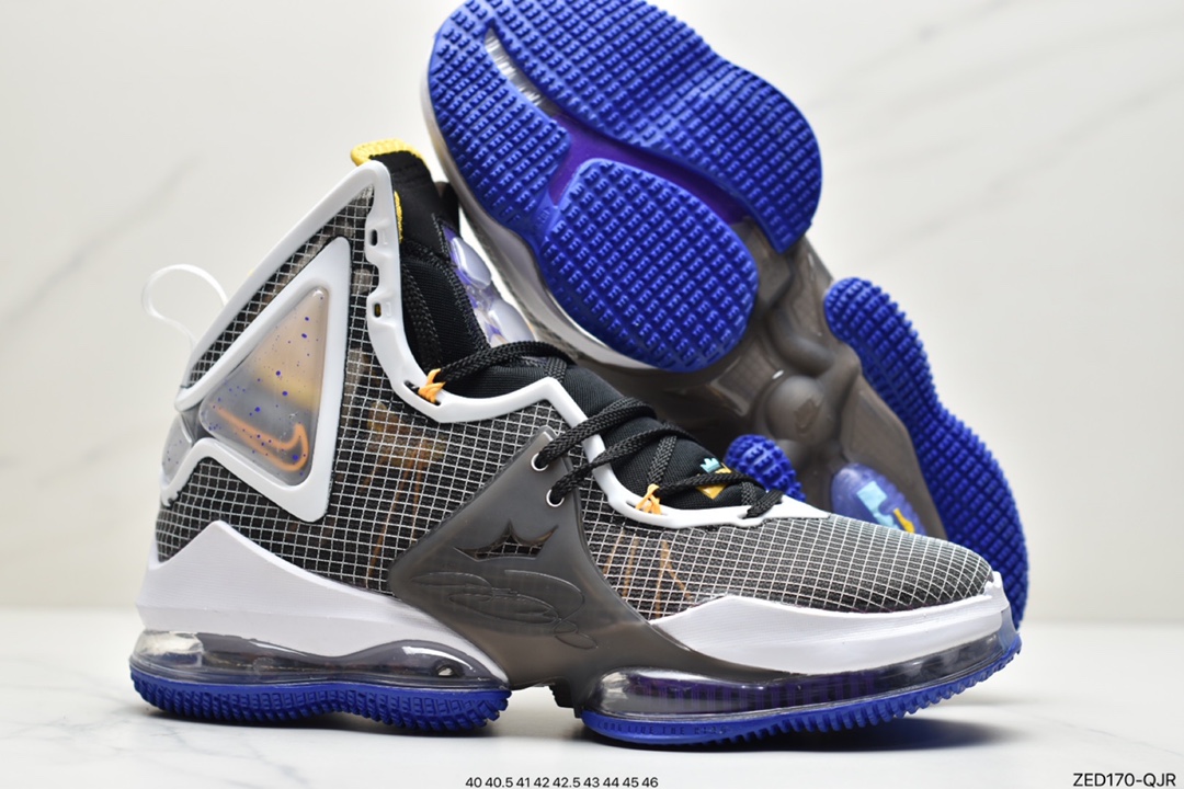 260 耐克NK LeBron 19 黑红詹姆斯总冠军战靴 DC9340-001