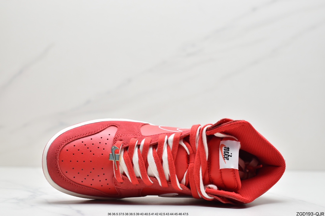 290 耐克Nike SB Dunk High SEFirst Use Sail 白绿金扣 DH0960-001