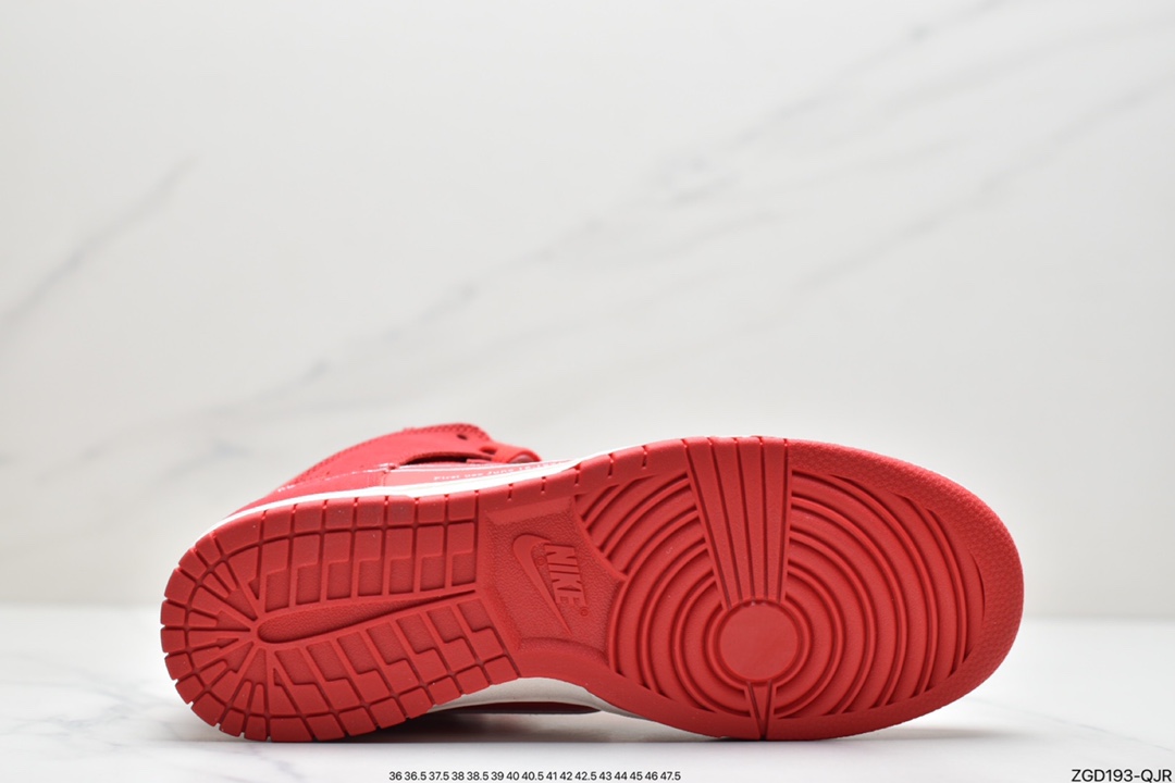 290 耐克Nike SB Dunk High SEFirst Use Sail 白绿金扣 DH0960-001