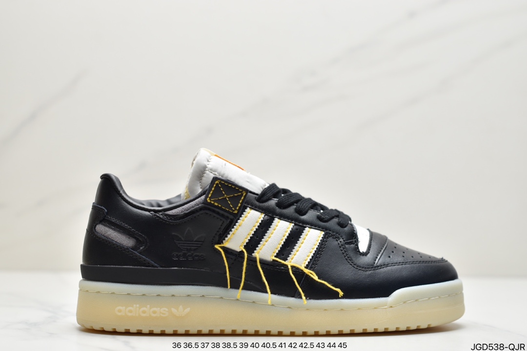 180 adidas originals Forum 84 LoW 魔术贴低帮百搭潮流休闲运动板鞋GX3659