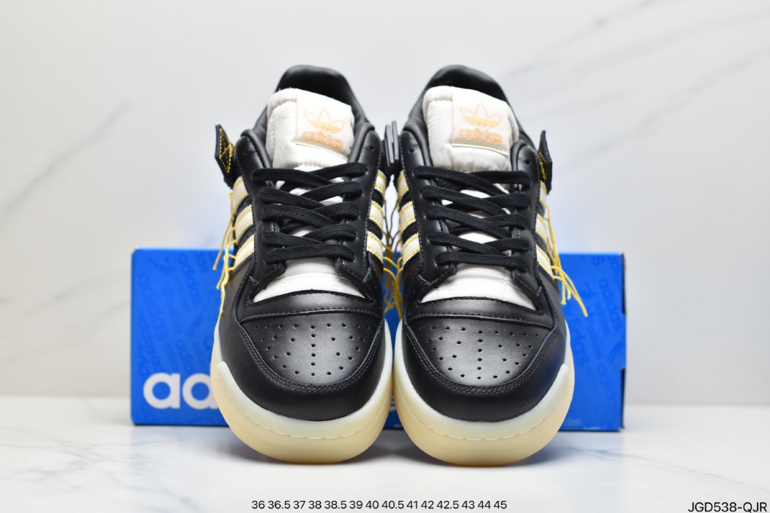 180 adidas originals Forum 84 LoW 魔术贴低帮百搭潮流休闲运动板鞋GX3659