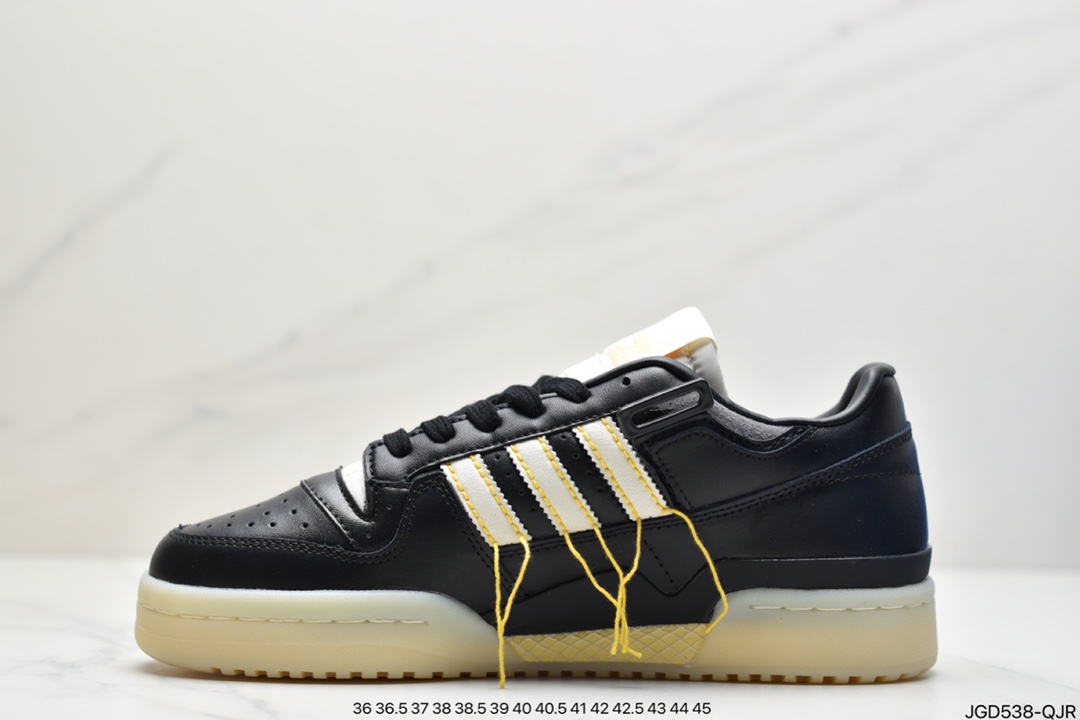 180 adidas originals Forum 84 LoW 魔术贴低帮百搭潮流休闲运动板鞋GX3659