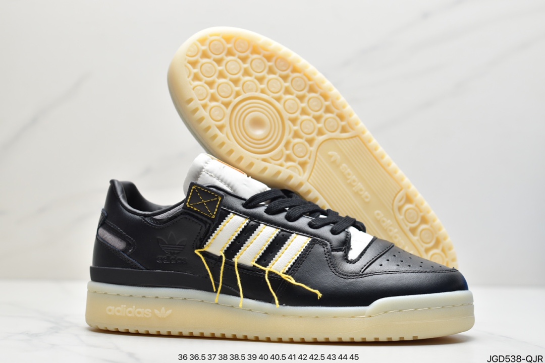 180 adidas originals Forum 84 LoW 魔术贴低帮百搭潮流休闲运动板鞋GX3659