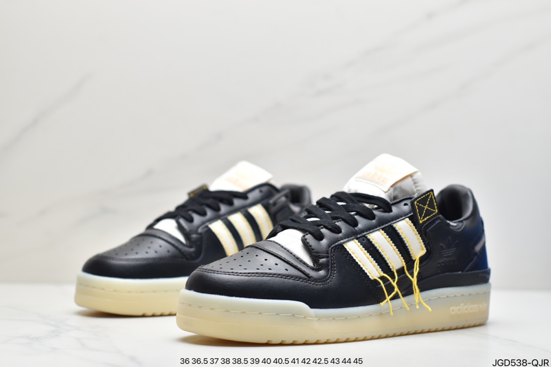 180 adidas originals Forum 84 LoW 魔术贴低帮百搭潮流休闲运动板鞋GX3659