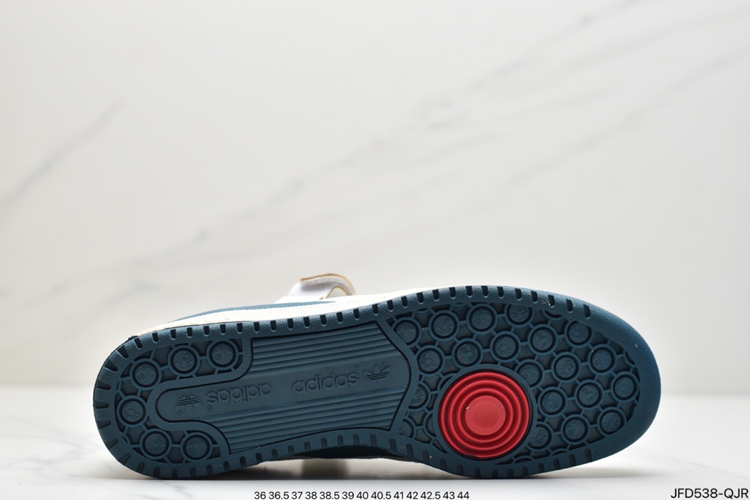 170 adidas originals Forum 84 LoW 魔术贴 低帮百搭潮流休闲运动板鞋GX3659