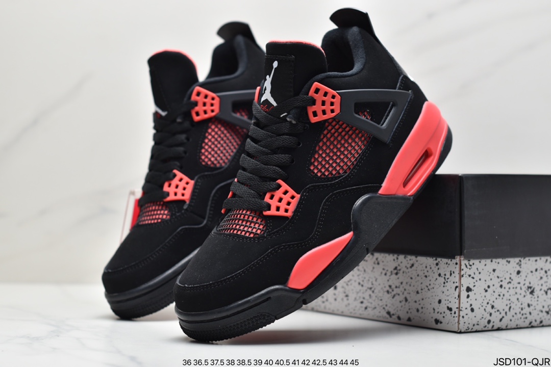 200 Air Jordan 4 “Pine Green”白红 纯白色的鞋头CT8527-113